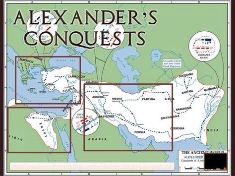 A map of Alexander the