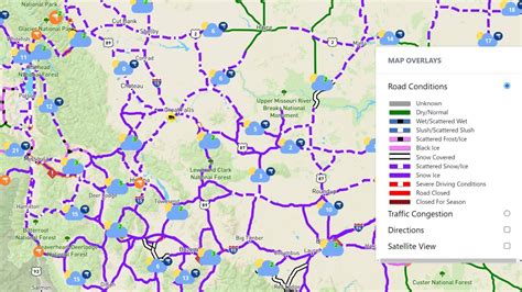 Montana road conditions + winter driving safety (November 8, 2022)