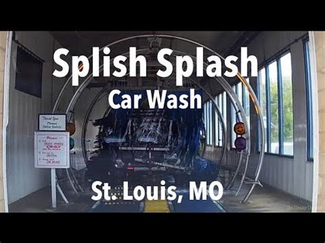 Tommy Tunnel - Splish Splash Car Wash, St Louis MO - YouTube