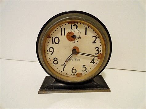 1931 to 1934 Vintage Big Ben Alarm Clock by RusticAttic on Etsy