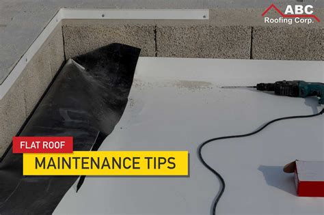 8 Tips To Inspecting And Maintaining A Flat Roof