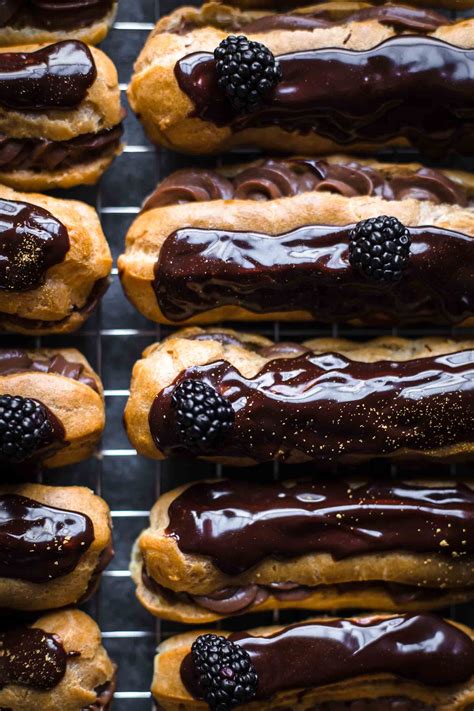 Best Homemade Chocolate Eclairs Recipe | Also The Crumbs Please