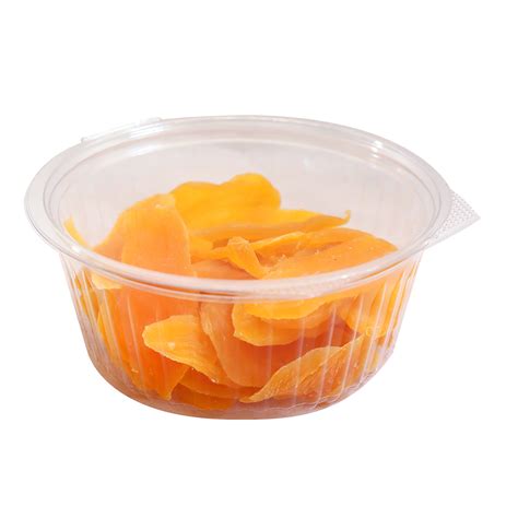 32oz Clear Plastic Disposable Salad Fruit Bowl Flat Lids with Free ...