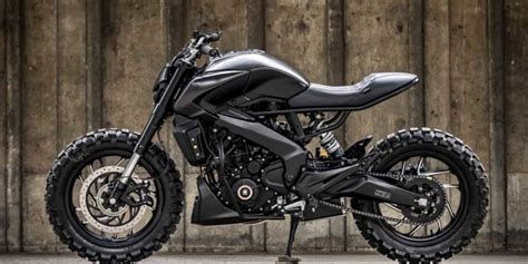 This Modified Bajaj Dominar 400 Is A Certain Beast In Black