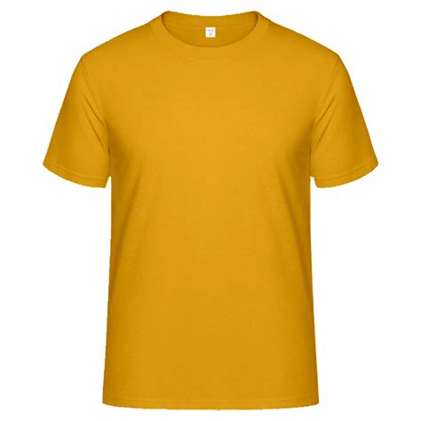 Golden YELLOW Plain Color Premium Cotton T-shirt – Tee.lk