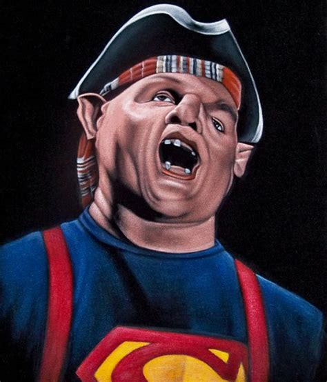 Sloth from "The Goonies" | Velvet painting, Goonies, Sloth goonies