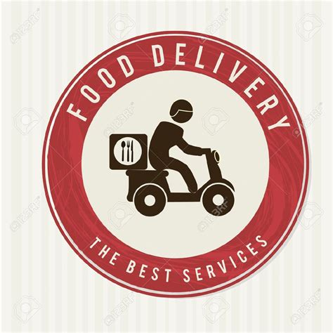 Food Delivery Logo Vector