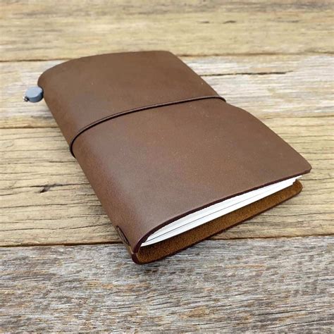 Embossed Design Refillable Handmade Leather Journals