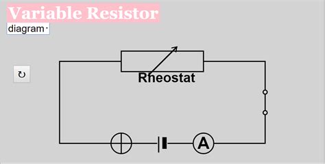 Variable Resistor Circuit Diagram