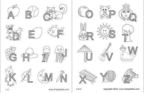 Alphabet With Objects