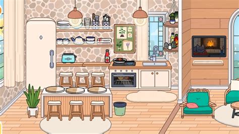 well decorated family house of 6 in toca life world || toca boca ...