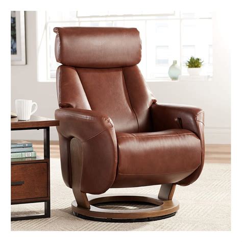 Augusta Brown Faux Leather 4-Way Modern Recliner Chair - #64P65 | Lamps ...