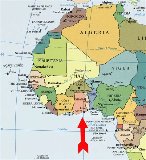 Gulf Of Guinea Map