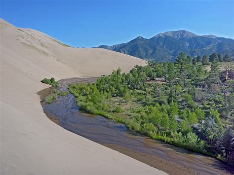 Sand dune: Great Sand Dunes National Park and Preserve, Colorado