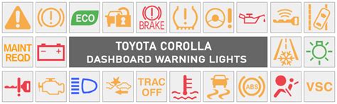 Toyota dashboard symbols and meanings - dikidc