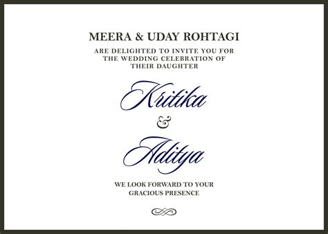 Wedding Fonts - VWI The Iconic Mark - Designer Wedding Invitations