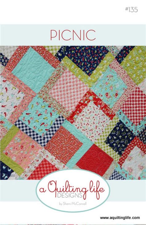 Picnic Quilt Pattern PDF