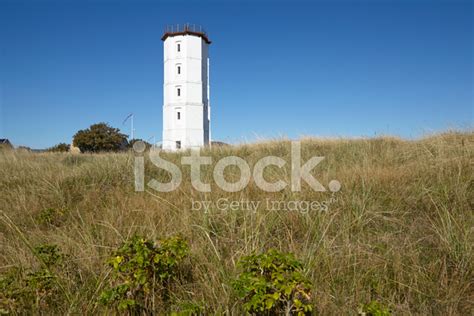 Skagen (Denmark) - Lighthouse White Tower Stock Photo | Royalty-Free ...