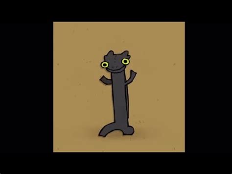 Toothless dancing meme - YouTube