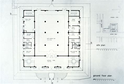 Mosque Layout Plan