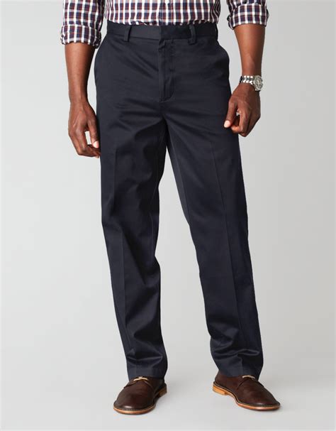 Lyst - Dockers Flatfront Khaki Pants Smart Value in Blue for Men