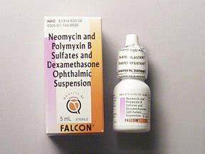 Neomycin Polymyxin Dex Oph Drops 5 Ml By Sandoz Rx