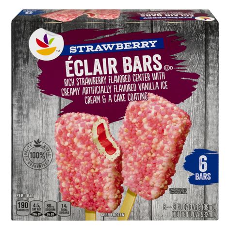 Save on Stop & Shop Eclair Bars Strawberry - 6 ct Order Online Delivery ...