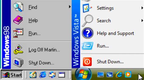 Windows Classic Start Menu Evolution! - YouTube