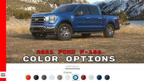 2021 Ford F150 Color Options - YouTube