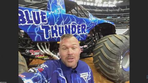 Monster Jam 2022: Blue Thunder driver joins WFAA from AT&T Stadium ...