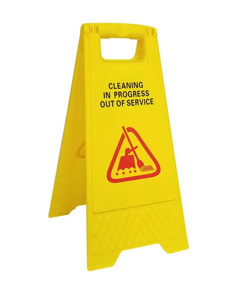 Floor Sign "Cleaning In Progress" - Janilink.com | Janitorial Supplies ...