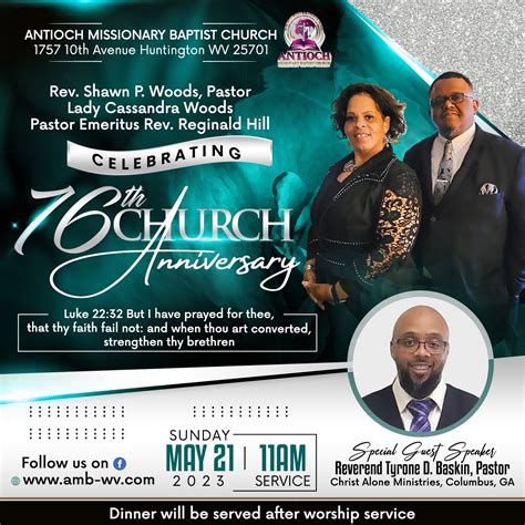 Church Events — Antioch Missionary Baptist Church