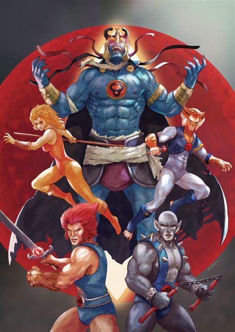 ArtStation - Thundercats, Christian Villacis | Thundercats, Thundercats ...