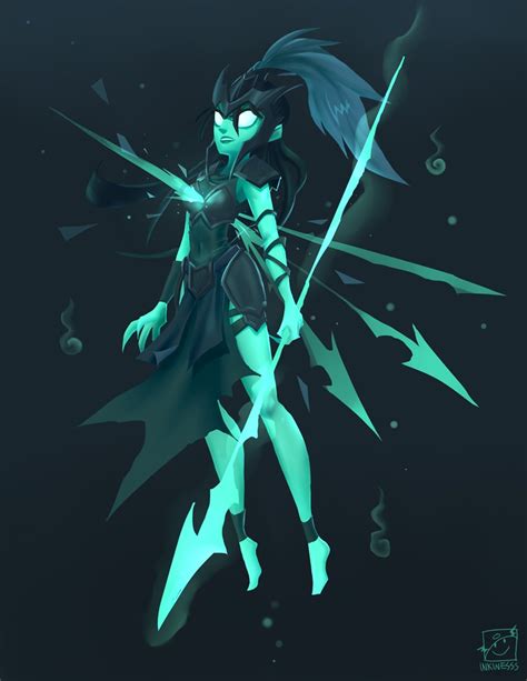 Kalista by inkinesss on DeviantArt