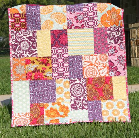 Big Block Quilt Pattern Big and Tall Fat Quarter Friendly