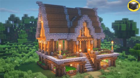 Minecraft: How to Build a LARGE Wooden Mansion | Minecraft Building ...