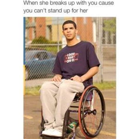 Drake Wheelchair Meme Template