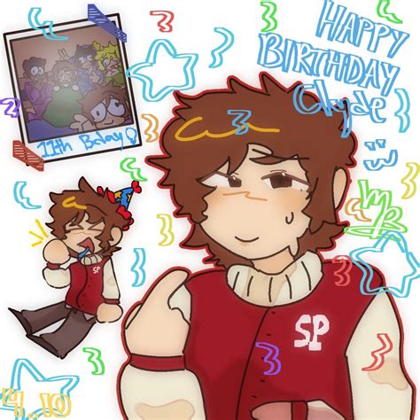 EARLY B'DAY FANART FOR CLYDE in 2023 | South park, South park fanart ...