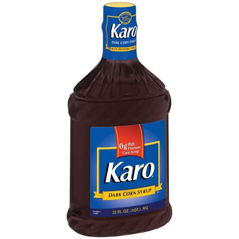 Karo Dark Corn Syrup High Fructose, 32 Fl Oz - Walmart.com