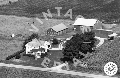 Vintage Aerial | Indiana | Marshall County | 1967 | 4-EMA-14