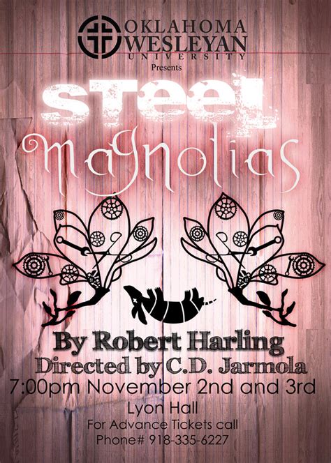 Steel Magnolias Poster by KindLittleMoon on DeviantArt