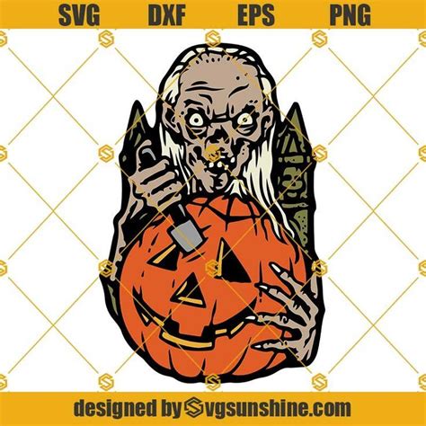 The Crypt Keeper SVG, Tales From The Crypt SVG, Pumpkin Halloween SVG ...