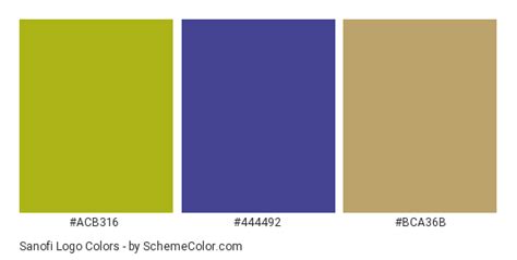 Sanofi Logo Color Scheme » Blue » SchemeColor.com