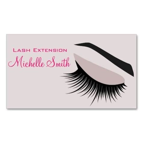 Eyelash Business Cards Templates | williamson-ga.us