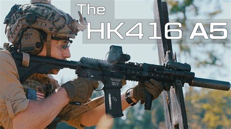 The HK416 A5, the newest variant - YouTube