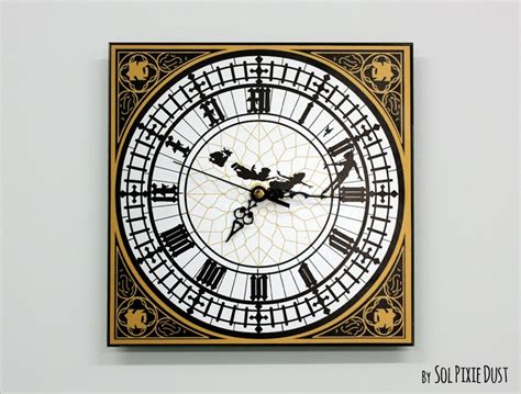 Peter Pan Big Ben Wall Clock - Etsy