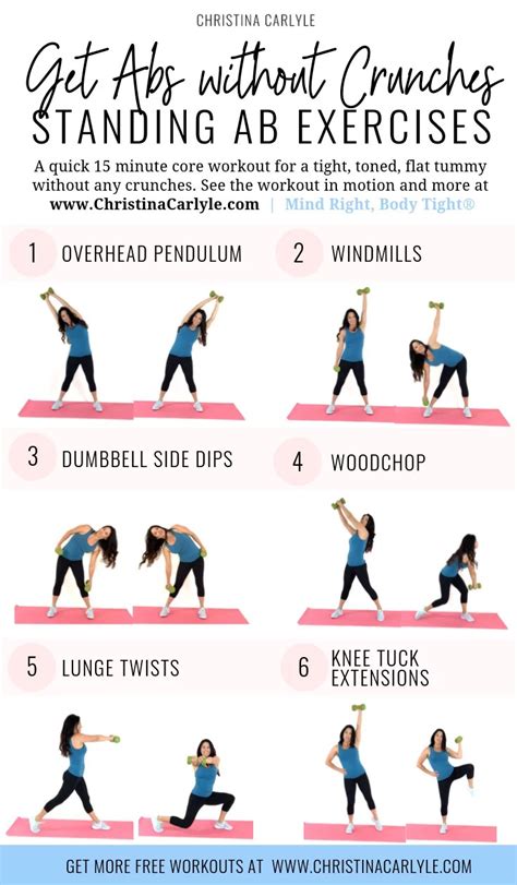 6 Standing Ab Exercises for Definition, Strength, & Maximum Calorie Burn