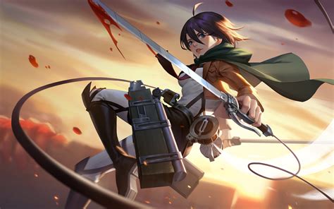 13+ Mikasa Ackerman Wallpaper Hd