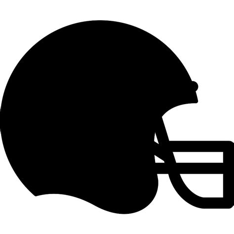 American Football Helmet Vector SVG Icon - SVG Repo