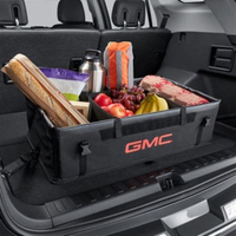 Cargo Organizer in Black with GMC Logo | GMC Accessories | Gmc ...